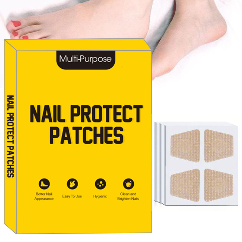 Nail Care Kit Mens - 88 Stück braune Zehennagel-Aufkleber, Nagelaufkleber für