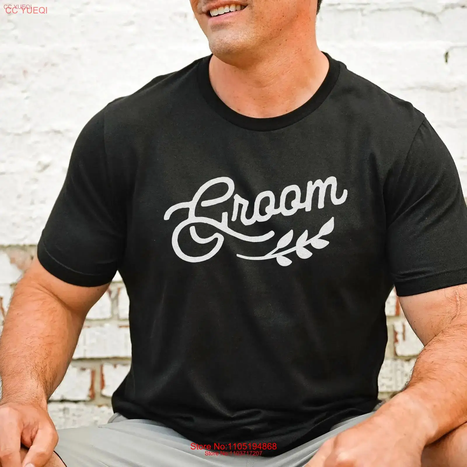Men'S Grooming - Bräutigam-T-Shirt, große und große Größen erhältlich,