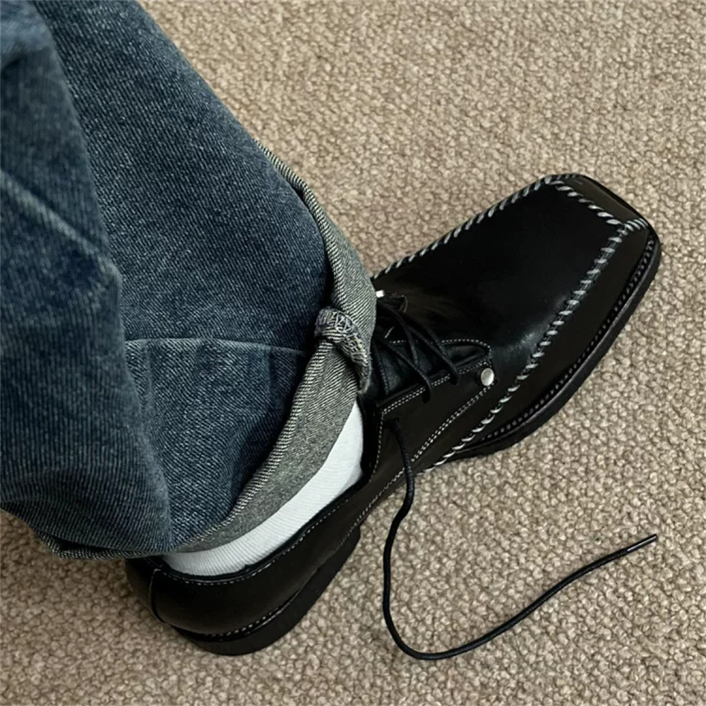 Men'S Grooming - Herren Derby-Schuhe im britischen Stil mit