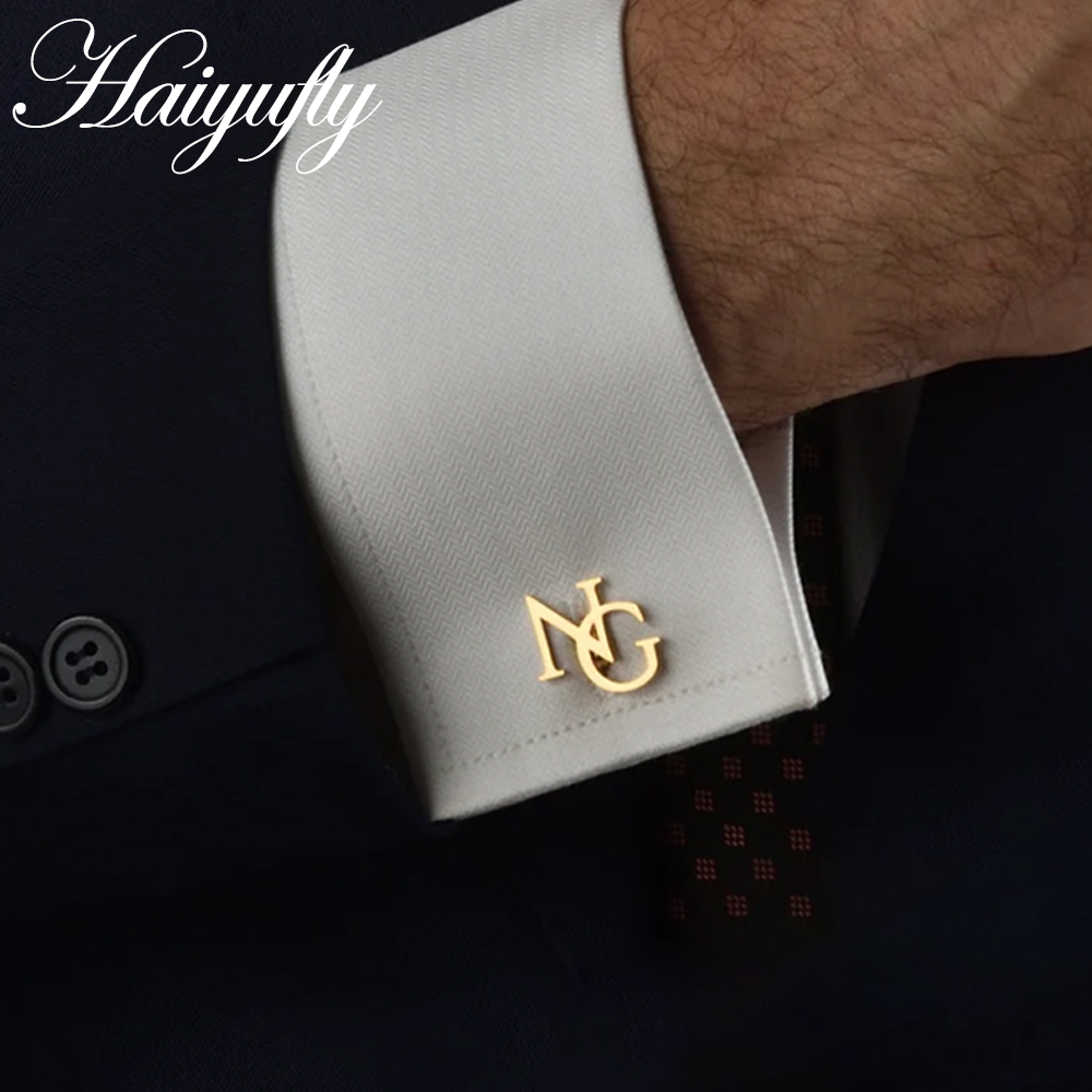 Men'S Grooming - Haiyufly Personalisierte Manschettenknöpfe mit individuellem Namen