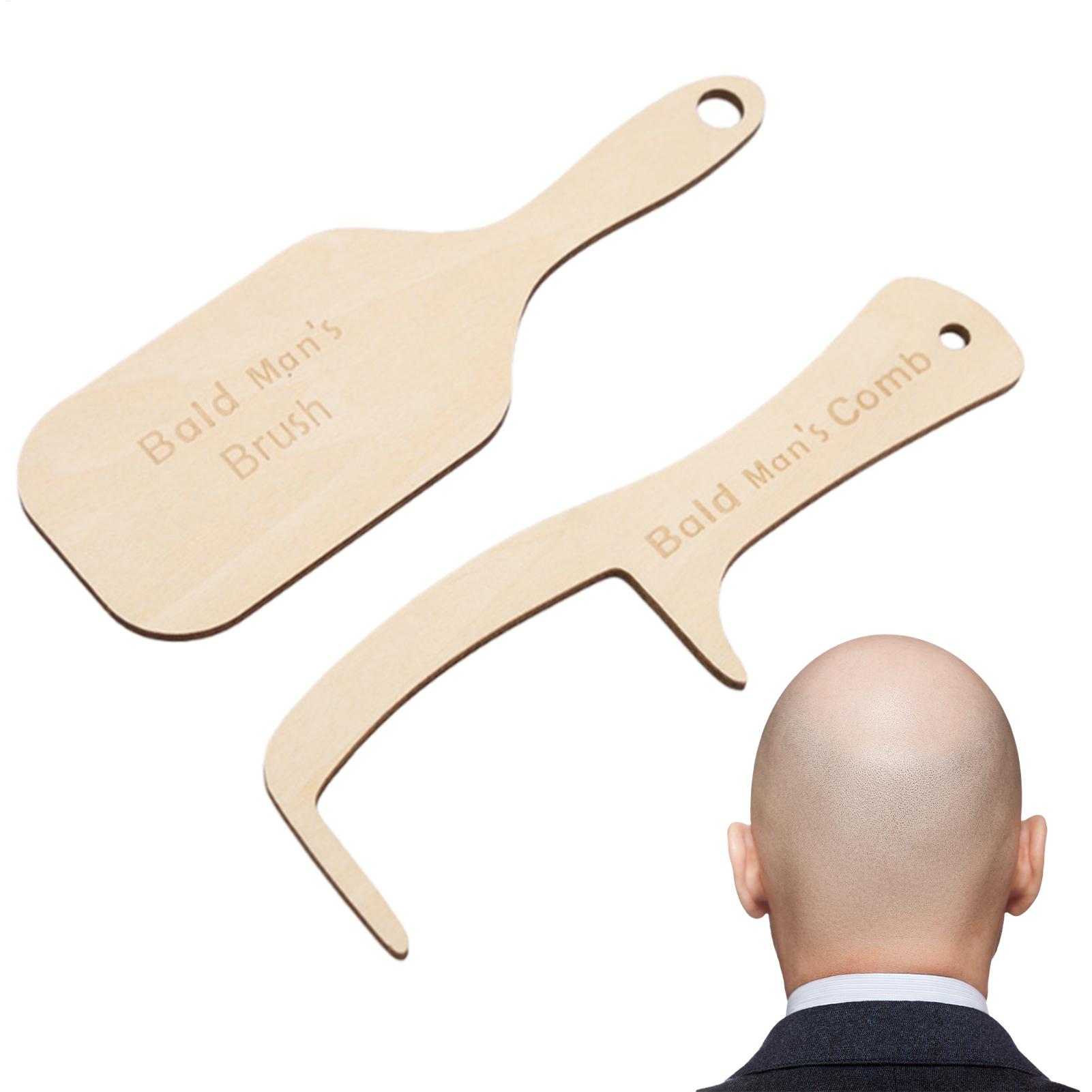Men'S Grooming Gifts - 2 stücke Lustige Glatze Mann Pflege