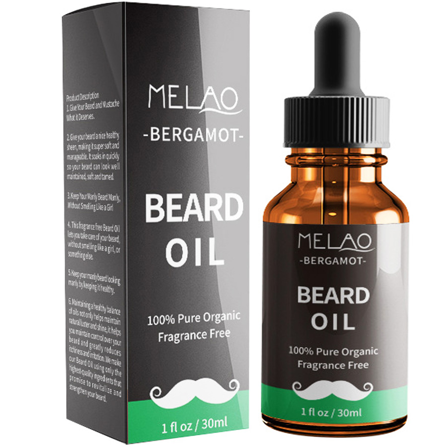 Men'S Grooming And Skin Care - 30 ml Bartwuchsöl-Serum für Männer, Bartwachstum