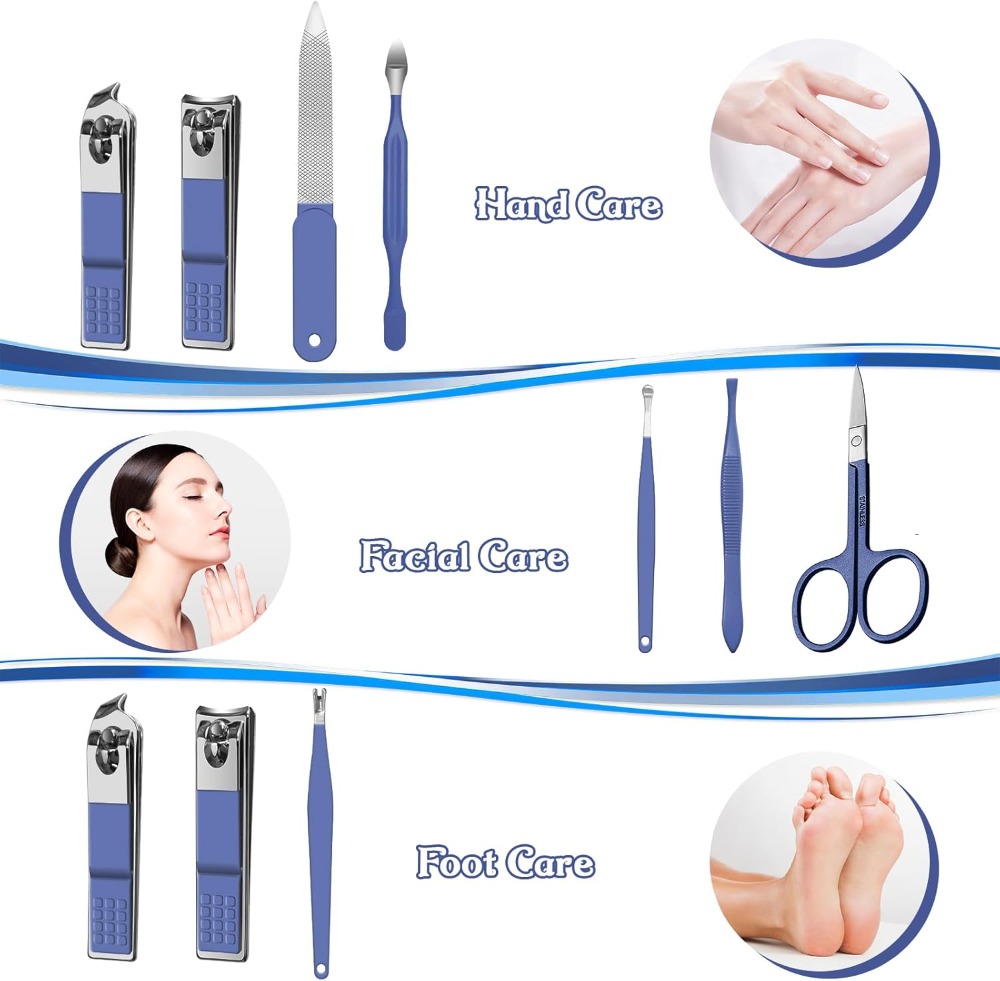 8-in-1 Maniküre-Set, Professio – Nail Care Kit Mens Bewertung und Preis