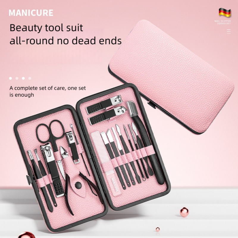18-teiliges Maniküre-Pediküre- – Nail Care Kit Mens Bewertung und Preis