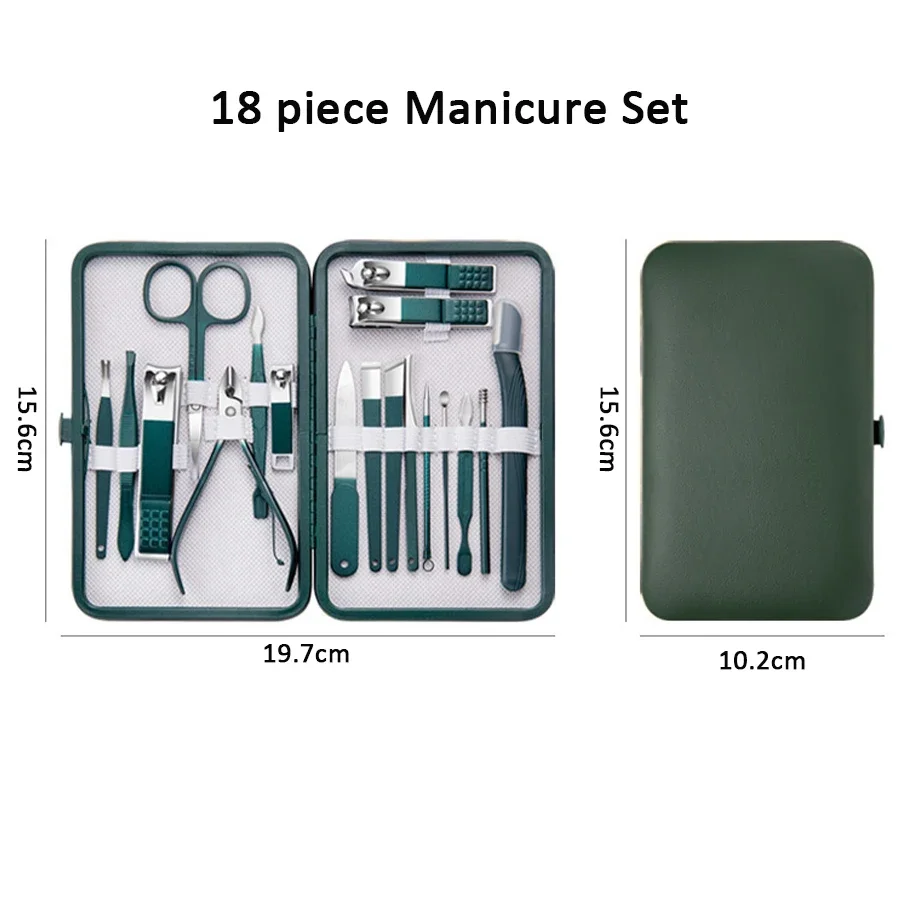 4/7/10/12/18-teiliges Maniküre – Nail Care Kit Mens Bewertung und Preis