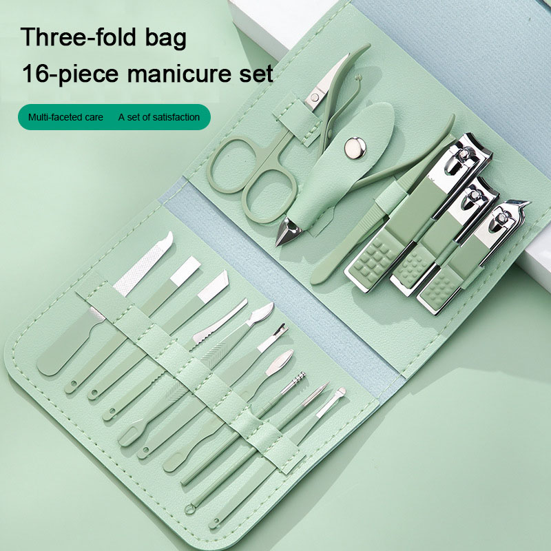 16-teiliges professionelles Na – Nail Care Kit Mens Bewertung und Preis