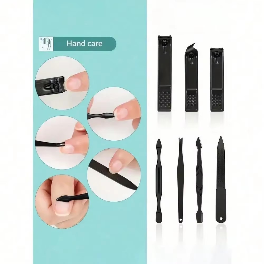 7-24-teiliges professionelles  – Nail Care Kit Mens Bewertung und Preis