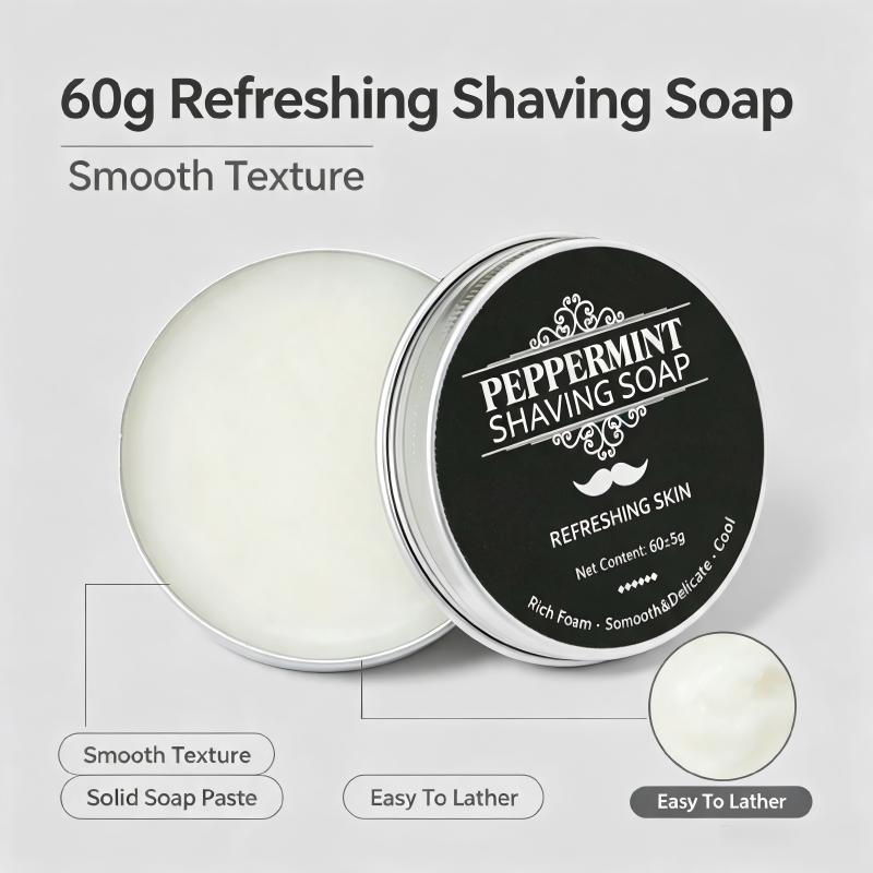 Pfefferminz-Rasierseife 60g He – Men'S Grooming And Skin Care Bewertung und Preis