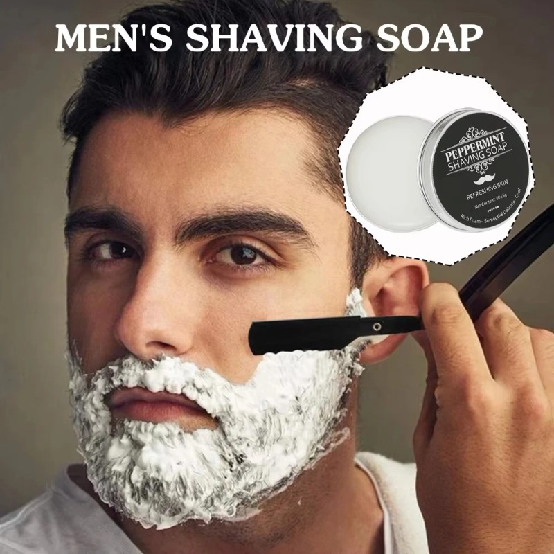 Pfefferminz-Rasierseife 60g He – Men'S Grooming And Skin Care Bewertung und Preis