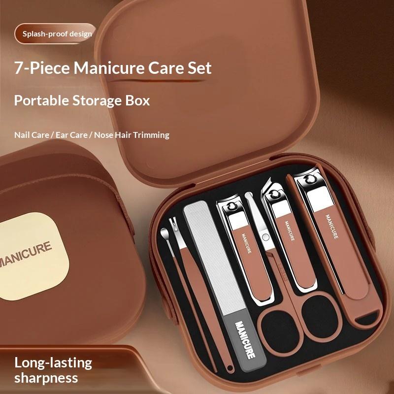 7/8-teiliges Nagelpflege-Set,  – Nail Care Kit Mens Bewertung und Preis